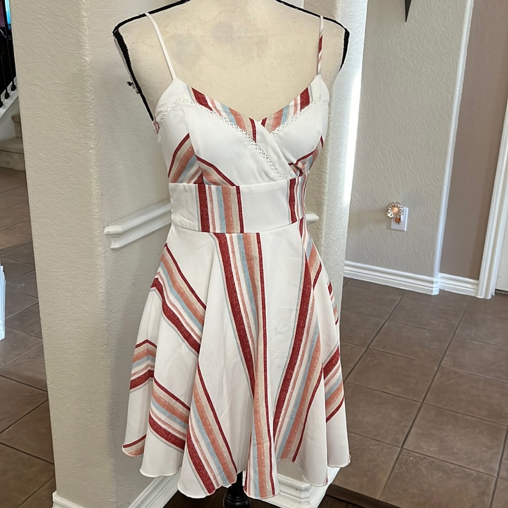 Miami Francesca’s brand striped sundress Size XS